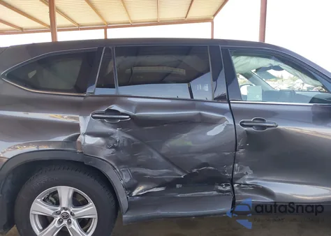 2021 Toyota Highlander Le from USA, damaged, VIN 5TDBZRBH7MS118992